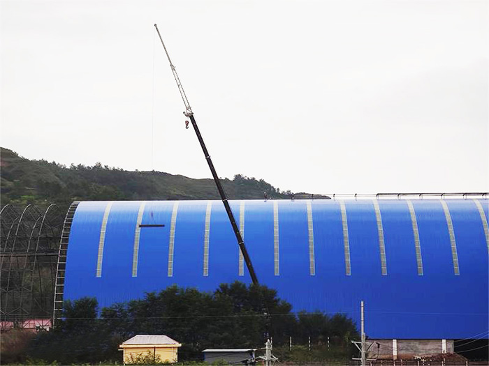 杨浦煤棚网架工程